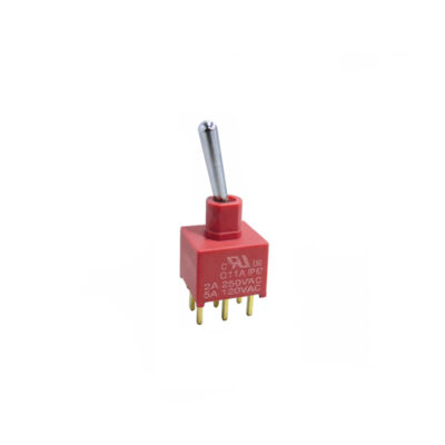 RJS-1A-DPDT Toggle & Rocker Switches, RJS-1A-DPDT. PCB, Panel mount, Toggle Switches, IP rated, without LED illumination, guards and accessories available. Miniature toggle switch, sealed waterproof toggle switch, sub-miniature toggle switches, ultraminiature toggle switches. Horizontal, right angle, vertical toggle switch. RJS Electronics Ltd.