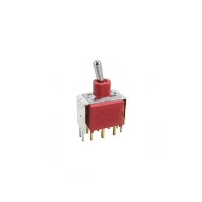 PCB, RJS, Toggle & Rocker Switch, RJS-1A-VS2-VS3-DPDT, plastic, metal, toggle switch, DPDT, RJS Electronics Ltd.