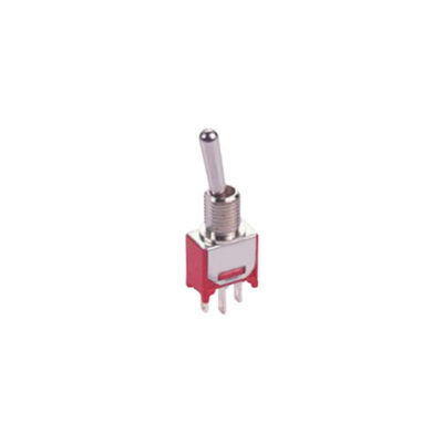 RJS-2M-SPDT sub-miniature toggle switch, metal PCB toggle switches, PCB switches, RJS Electronics Ltd