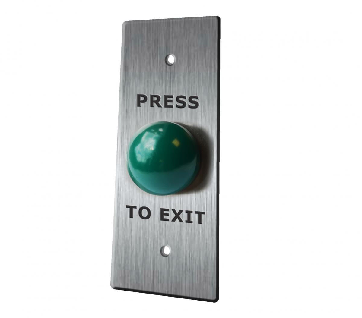RJS-EX2-40S Door Exit Buttons, plastic panel mount push button, pre-mounted exit button, stainless steel panel, large access button, medical switches, RJS Electronics Ltd
