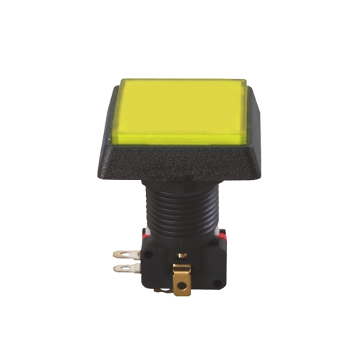 RJS-GME7~12V-D gaming button, full led illumination, push button switch with illumination, panel mount Led Switches, rjs electronics ltd