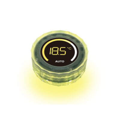 RJS-SDE-3 programmable navigation switch, rotary encoder, push button switch, switch with illumination, LCD display, CAN BUS communication, LED switches, panel mount, momentary push button switch, RJS Electronics Ltd