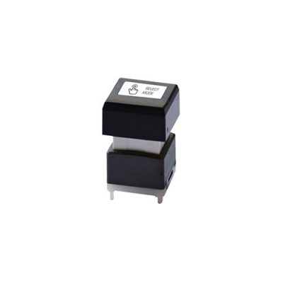 RJS SLC OLED display fully programmable push button switch, high res, smooth and silent, RJS Electronics Ltd