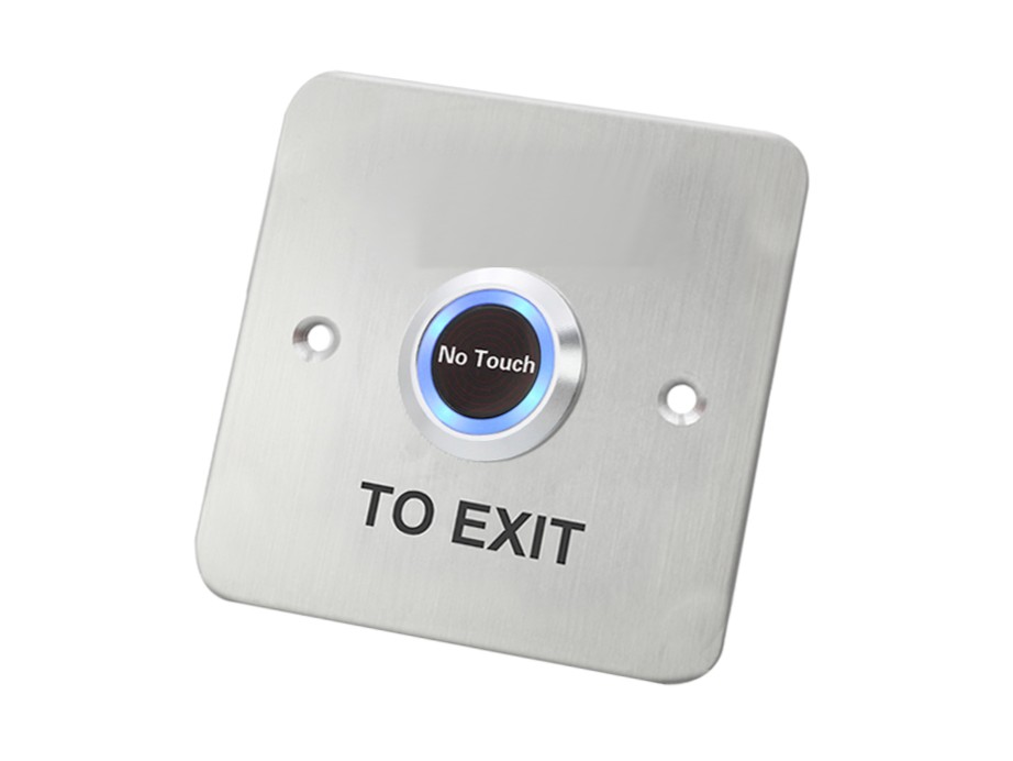 RJS-TL6 panel mounted TLSW touchless switches, no touch switches, LED switches, door exit buttons, RJS Electronics Ltd