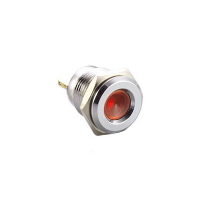 RJS01-12I-150P~67J 12mm, LED indicator, panel mount, metal indicator, RGB LED, RJS Electronics Ltd