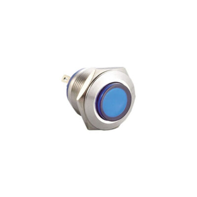 RJS01-19I-160P~67J 19mm, LED indicator, panel mount, metal indicator, RGB LED, illuminated indicators, RJS Electronics Ltd.
