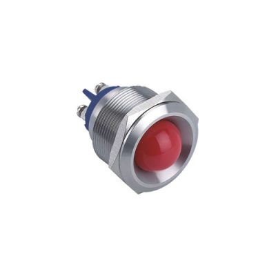 RJS01-25I-150A~67H 25mm LED indicator, panel mount, metal indicator, RGB LED, RJS Electronics Ltd.