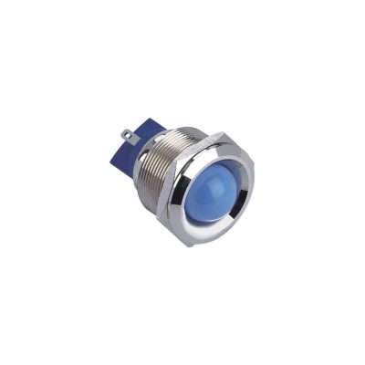 RJS01-25I-150P~67H 25mm LED indicator, panel mount, metal indicator, RGB Led, RJS Electronics Ltd.