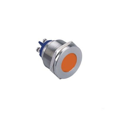 RJS01-25I-170A~67H 25mm LED indicator, panel mount, metal indicator, RGB LED, RJS Electronics Ltd.