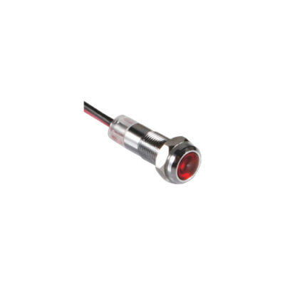RJS01-6I-130P~67J 6mm, LED indicator, panel mount, metal indicator, illuminated indicators, RGB LED, RJS Electronics Ltd