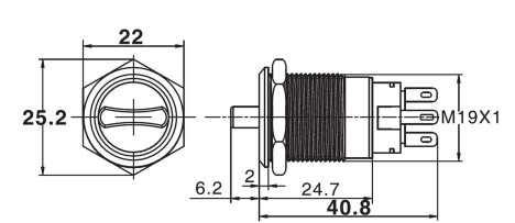 Selector switch drawing, rjs electronics ltd