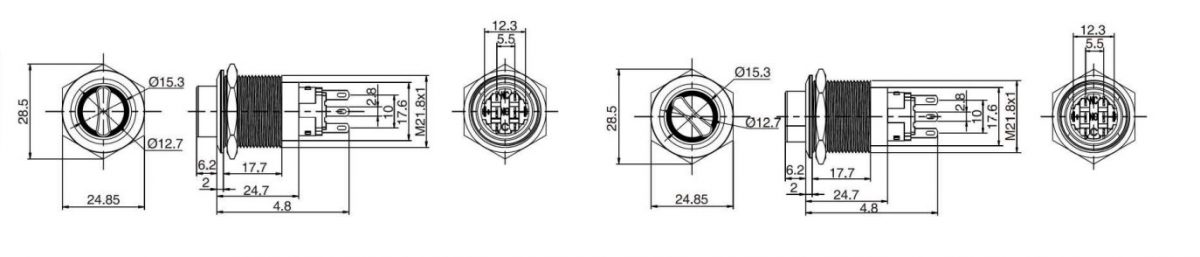 Selector switch drawing, rjs electronics ltd