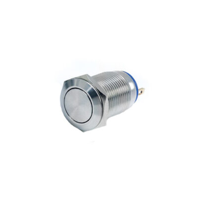 12mm metal switch, non-illuminated, rjs electronics ltd