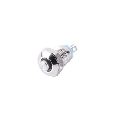 8mm antivandal push button switch, led illuminated, LED SWITCHES, rjs electronic ltd