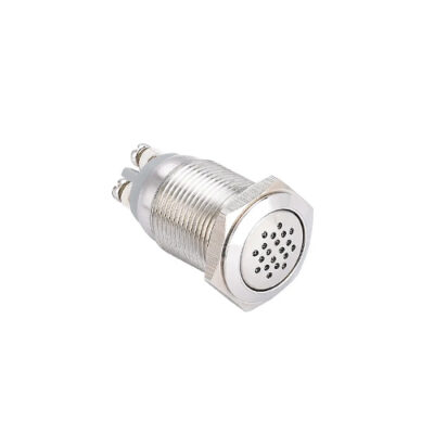 16mm buzzer, screw terminals, anti vandal, rjs electronics ltd