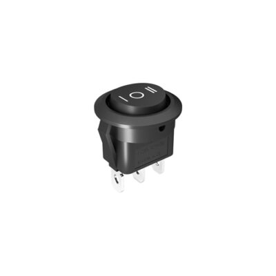 RJS20RCK-SPDT-101 three-position non-illuminated rocker switches, plastic panel mount switch, RJS Electronics Ltd