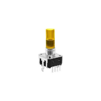 RJSILLUME-12S24214 PCB mount led illuminated rotary encoder with push button switch, LED switches, RJS Electronics Ltd