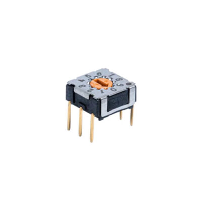 RJSM Series Mini Rotary DIP Switches, rotary switches, through-hole PCB switches, RJS Electronics Ltd