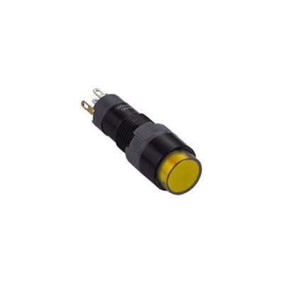 RJSPS10A Round Switch 10mm round plastic push button switch, LED illuminated, panel mount, Led Switches, RJS Electronics Ltd.