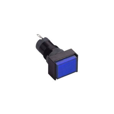 12mm plastic LED indicator, full LED illumination, panel mount illuminated indicators, rjs electronics ltd