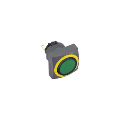 RJSPS1622D Square LED Indicator, led illuminated, plastic panel mount illuminated indicators, RJS Electronics Ltd
