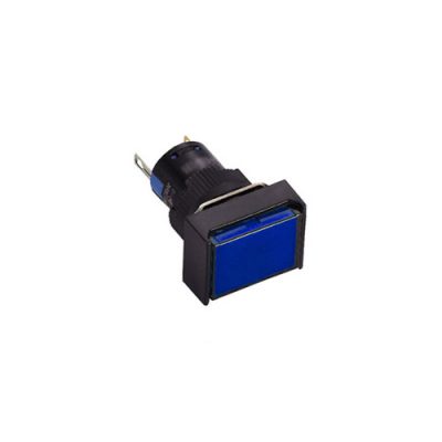 RJSPS16A Rectangular led indicator, full illumination, panel mount, plastic, rjs electronics ltd