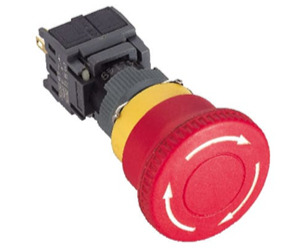 RJSPS16B Emergency Stop 2 NON ILLUMINATED E-STOP SWITCH, RJS ELECTRONICS LTD