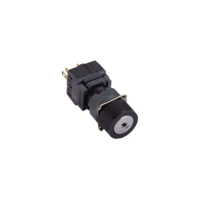 RJSPS16B ROUND KEYLOCK SWITCH, keylock switches, NON- ILLUMINATED RJS ELECTRONICS LTD