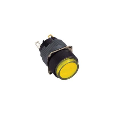 RJSPS16B Round PLASTIC LED ILLUMINATED INDICATOR, RJS ELECTRONICS LTD