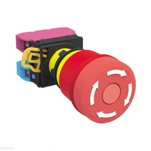 RJSPS22E Emergency Stop 3, panel mount, emergency stop switch 3, push button switch, RJS Electronics Ltd.