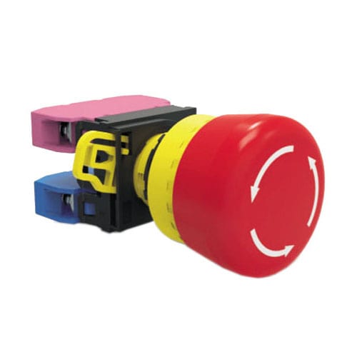 RJSPS22E Emergency Stop, panel mount, emergency stop, RJS Electronics Ltd.