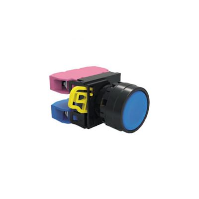 RJSPS22E Flat Head Button NON ILLUMINATED, TERMINAL MOUNT, RJS ELECTRONICS LTD