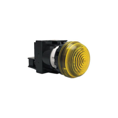 RJSPS22E – Plastic Lamp head Indicator with full single LED illumination. LED head lamp with a Solder Lug Terminals. IP65 rated, LED lamp head indicator, illuminated indicators. RJS Electronics Ltd