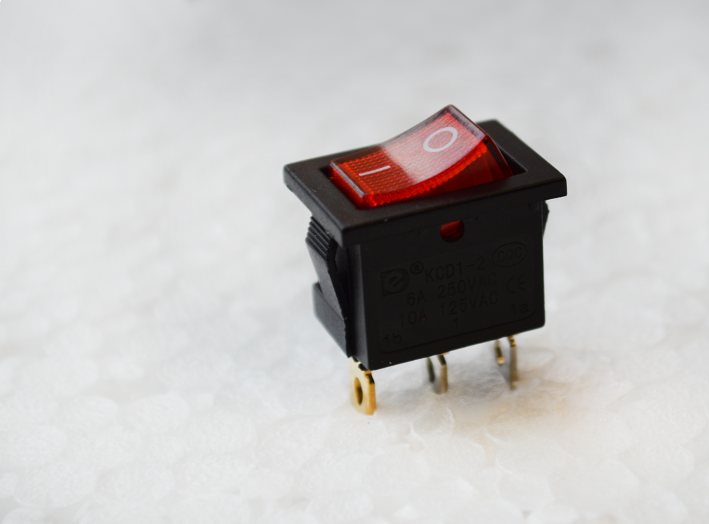 rocker switch, led illuminated, rjs electronics ltd