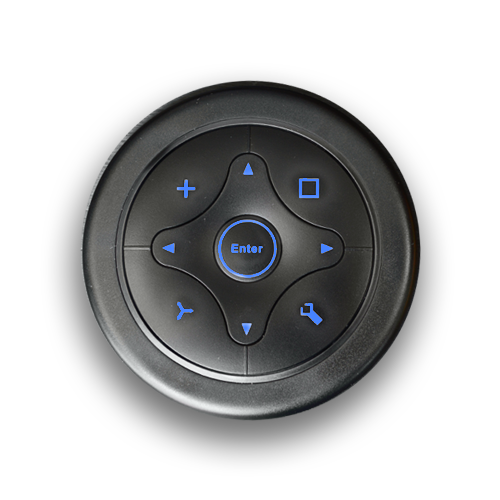 Panel Mount, Navigation Switch with LED illumination. Single colour LED illumination switch. RJS Electronics Ltd