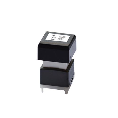 SLC programmable push button switch with lcd screen, rjs electronics ltd