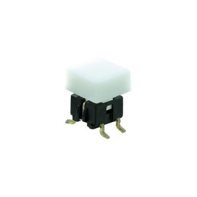 SPF Square LED illuminated momentary plastic tactile push button switch, LED Switches, RJS Electronics Ltd