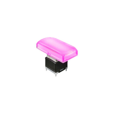 SPG1 / SPG2 Rectangle LED illuminated pcb push button switch, broadcast switch, led switches, RGB switches, RJS Electronics Ltd