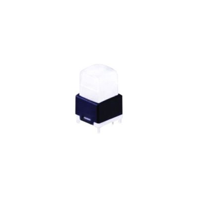 SPG1/SPG2 square 12mm pcb push button broadcast switch, momentary function, led illuminated, LED switches, rjs electronics ltd