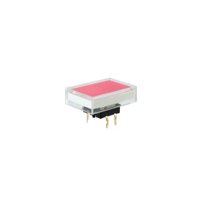 SPL16 rectangular Illuminated pcb push button switch, rectangular cap, SPL16 switch, tactile switch, LED switches, rjs electronics ltd
