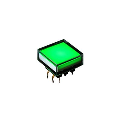 SPL16 Square tactile push button switch with led illumination, led switches, tactile switch, rjs electronics ltd