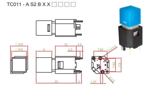 TC011 Drawing, rjs electronics ltd