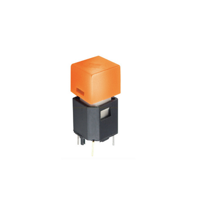 TC011 led illuminated button, orange LED, rjs electronics ltd