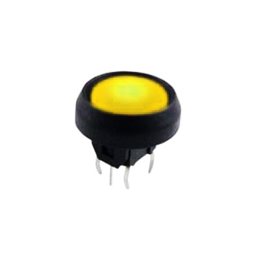 push button switch with led illumination, tactile feel, momentary function, rjs electronics