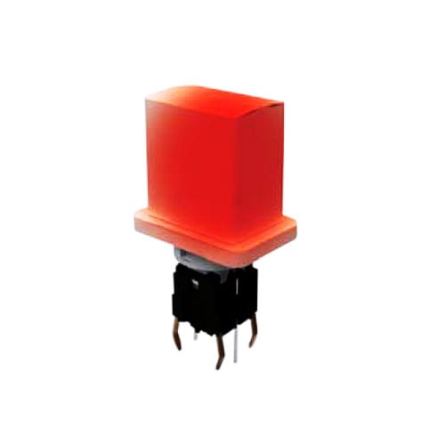 push button pcb switch with led illumination. Rjs electronics