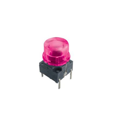 TC018 pcb push button switch with led button, LED switches, rjs electronics ltd