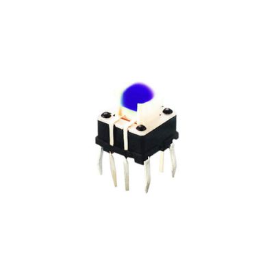 TP6151HL plastic led tactile push button switch, LED switches, tactile switch, rjs electronics ltd
