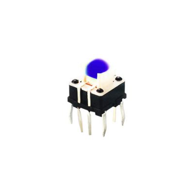 TP6151HL plastic led tactile push button switch, LED switches, rjs electronics ltd