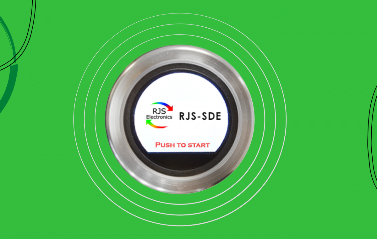 Navigation switch, rotary encoder, push-button with LCD display, RJS-SDE, rjs electronics ltd