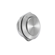 RJS1N1LP -25mm Push Button, High head, Stainless steel, without Ring LED Illumination also available in non-illuminated , Pins, Terminal, Screw terminals, Micro travel switch, stainless steel, aluminium anodised black, RJS Electronics Ltd +44 (0)1234 213600